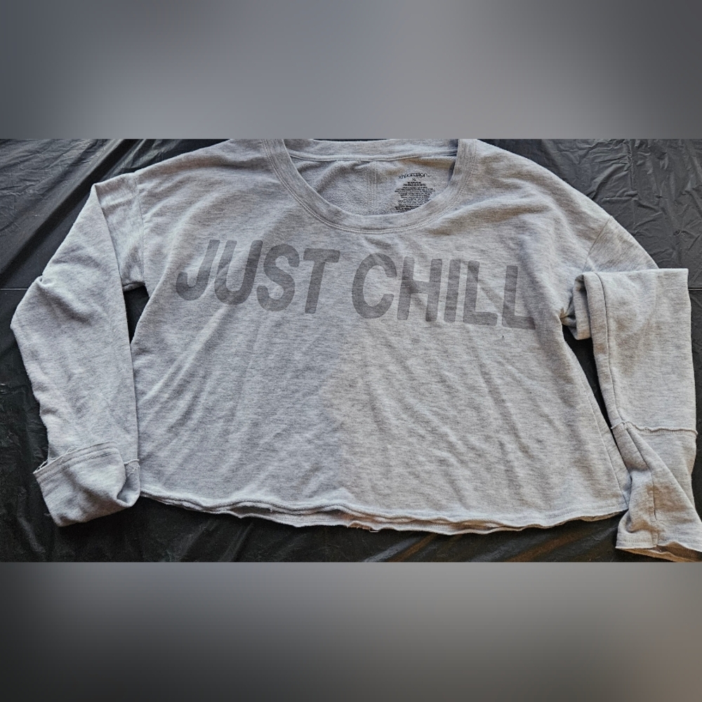 Xhilaration Heather Gray Sleepwear Top